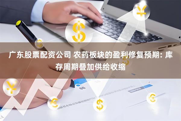 广东股票配资公司 农药板块的盈利修复预期: 库存周期叠加供给收缩